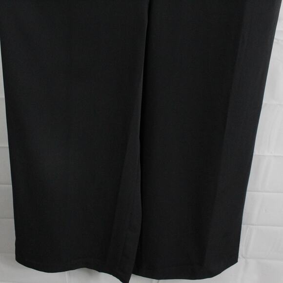 Roucha Jumpsuit Womens 4 A Wide Leg Mock Neck Sleeveless Minimalist Quiet Luxury - Picture 3 of 14